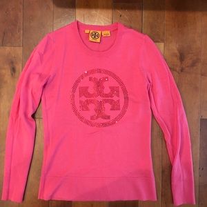 Tory Burch Logo Sweater